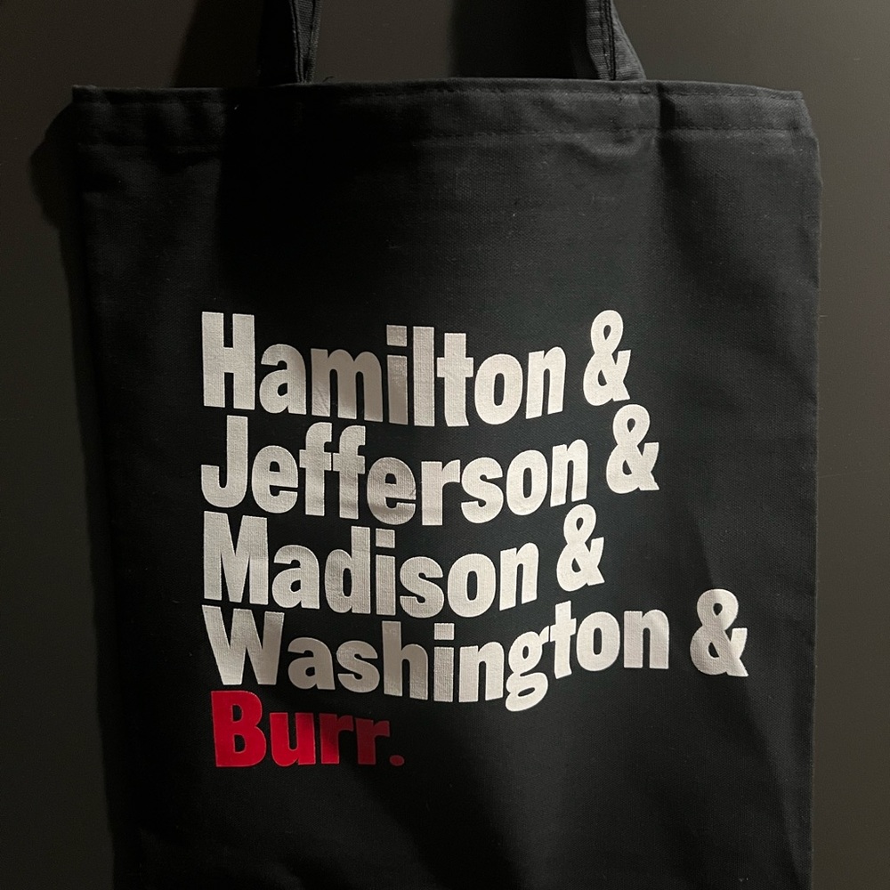 Hamilton Musical Tote Bag